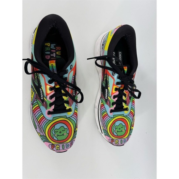 Brooks Ghost 15 Women's Multicolor Pride Edition Sneakers Size 8.5 - Picture 2 of 9